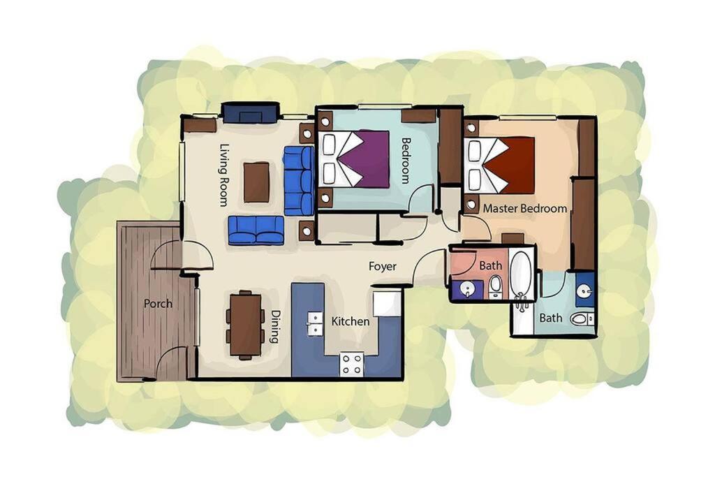 Apartamento Walk To Downtown * 6 Guests * Pets * A/C! * No Stairs! Leavenworth Exterior foto